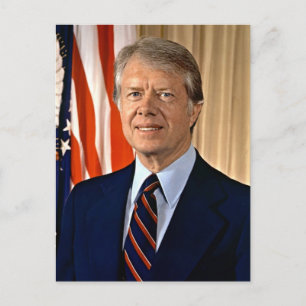 Jimmy Carter Postkarte