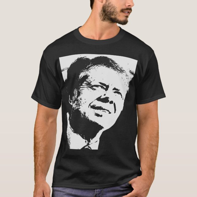 Jimmy- CarterSilhouette T-Shirt (Vorderseite)