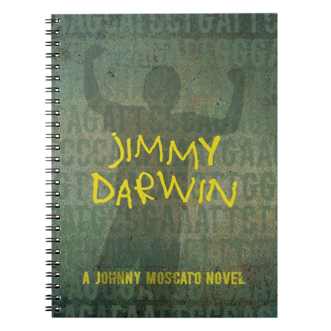 Jimmy Darwin Spielkarten Notizblock (Vorderseite)