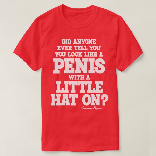 Jimmy Dugan Vs The Umpire T-Shirt (Design vorne)