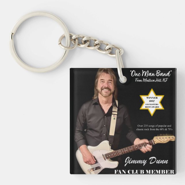 Jimmy Dunn Acrylic Schlüsselanhänger (Vorderseite)