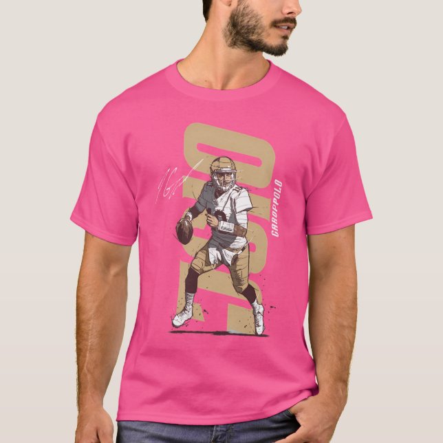 Jimmy Garoppolo Vertical T-Shirt (Vorderseite)