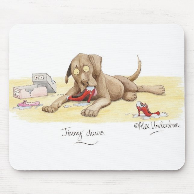 "Jimmy kaut" Mousepad (Vorne)
