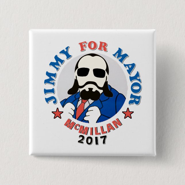 Jimmy McMillan 2017 Button (Vorderseite)
