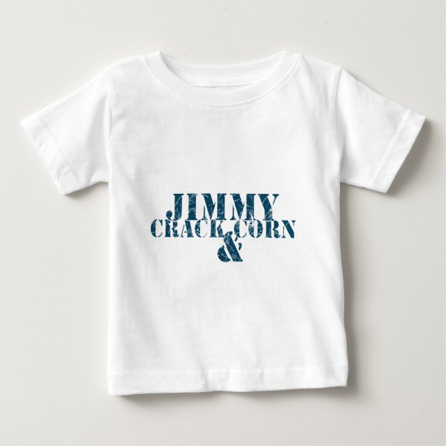Jimmy-Sprungs-Mais und Baby T-shirt (Vorderseite)