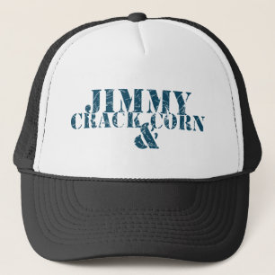 Jimmy-Sprungs-Mais und Truckerkappe