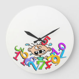 Jimmy "Where Has the Time Gone?" Clock Große Wanduhr