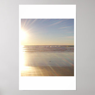 Jimmy wischt mit der Sonne aus Poster