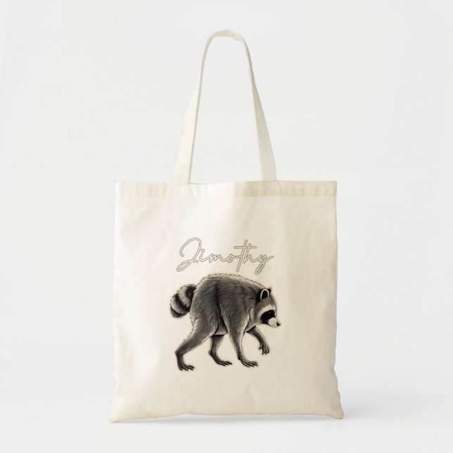 Jimothy Der Waschbär Seattle Waschbär Tragetasche (Vorne)
