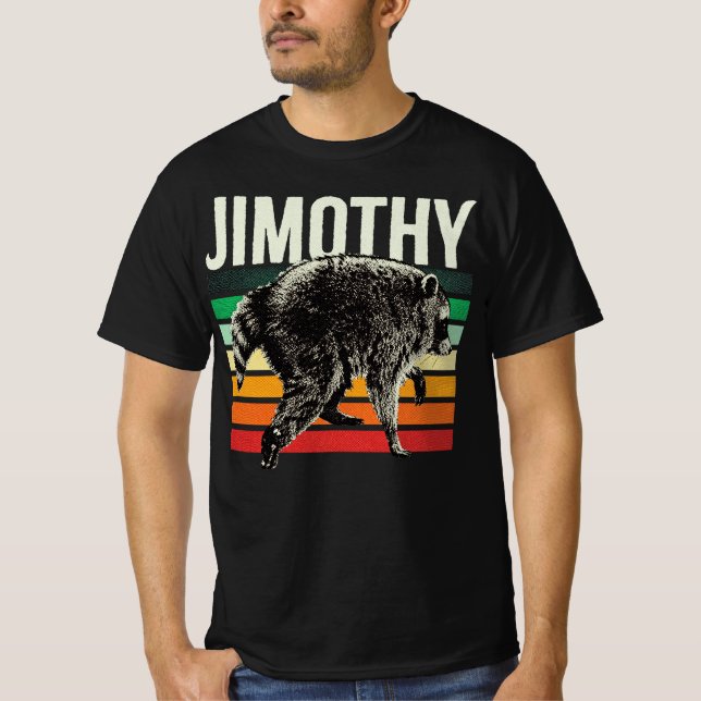 Jimothy der Waschbär T-Shirt (Vorderseite)