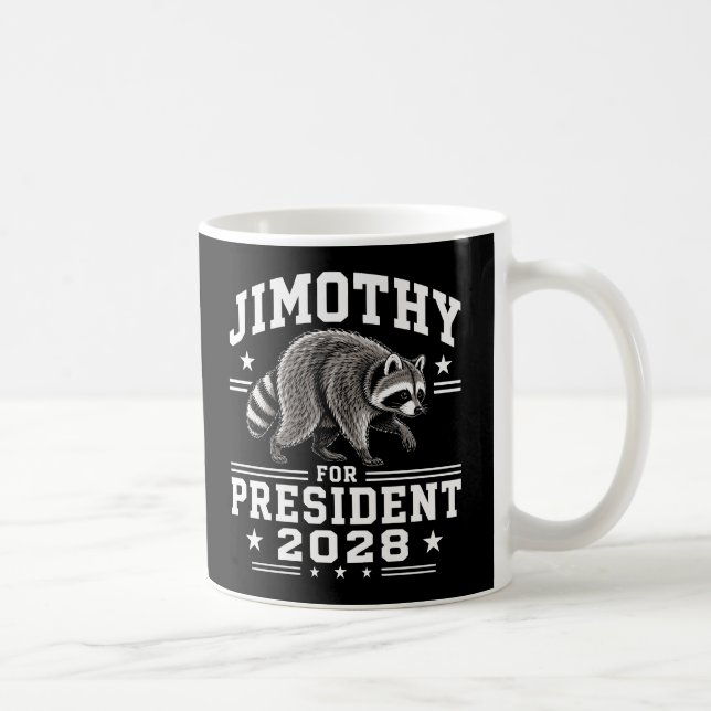 Jimothy für Präsident 2028 Kaffeetasse (Rechts)