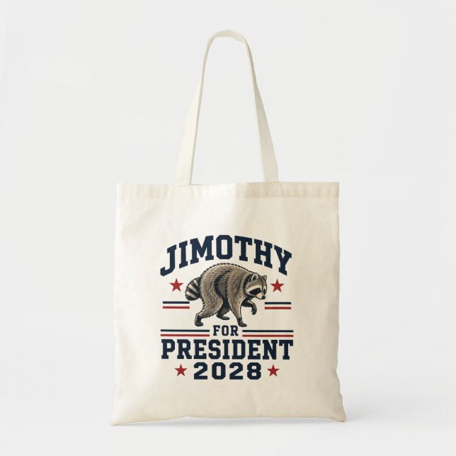Jimothy für Präsident 2028 Tragetasche (Vorne)