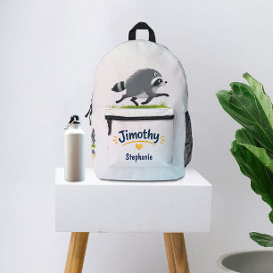 Jimothy Viraler Waschbär Lustiger Müll-Panda-Wildl Bedruckter Rucksack