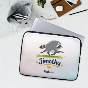 Jimothy Viraler Waschbär Lustiger Müll-Panda-Wildl Laptopschutzhülle