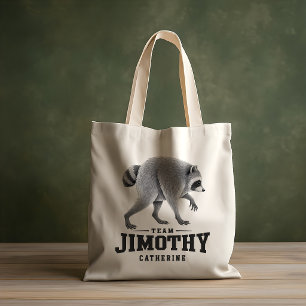 Jimothy Viraler Waschbär Lustiger Müll-Panda-Wildl Tragetasche