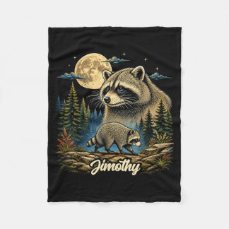 Jimothy Waschbär Lustiger Jimothy Aus Seattle Meme Fleecedecke