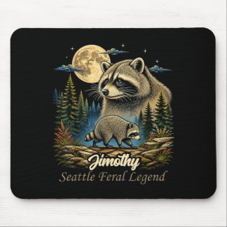 Jimothy Waschbär Lustiger Jimothy Aus Seattle Meme Mousepad