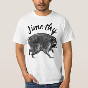 Jimothy Waschbär Vintage Seattle Viral Meme Müll T-Shirt