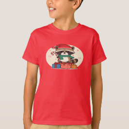 Jimothy Weihnachts-Waschbär-Shirt T-Shirt