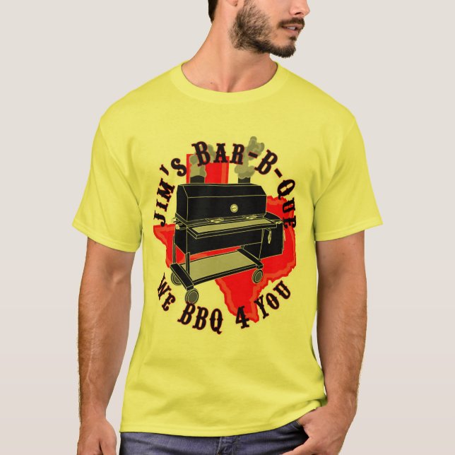 Jims Bar-b-Que T-Shirt (Vorderseite)
