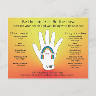 Jin Shin Fee - Hand (Postcard) Postkarte