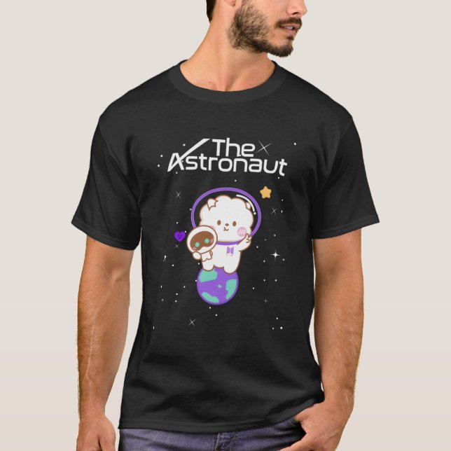 Jin Wootteo Der Astronaut-K-Pop T-Shirt (Vorderseite)
