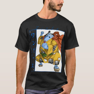 Jinbe Ritter des Meeres Fishman Karate Anime Kunst T-Shirt