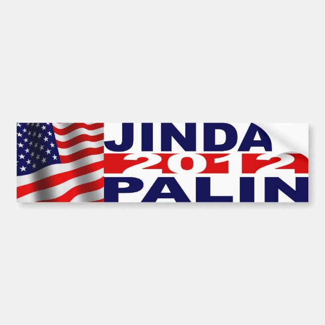 Jindal Palin Autoaufkleber (Vorne)