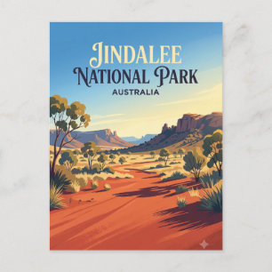 Jindalee Nationalpark Australien Postkarte
