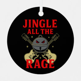 Jingle All the Rage – Heavy Metal Weihnachten Ornament Aus Metall