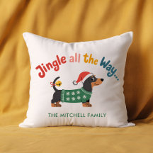 Jingle All the Way Dog – Custom Holiday Family 