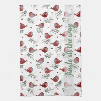 Jingle all the way - Kitchen Tea Towel Geschirrtuch