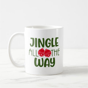 Jingle All the way mit Jingle Bells Coffee Tasse