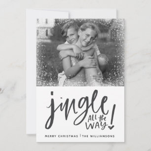Jingle All The Way   Modernes Foto Schneeheihen