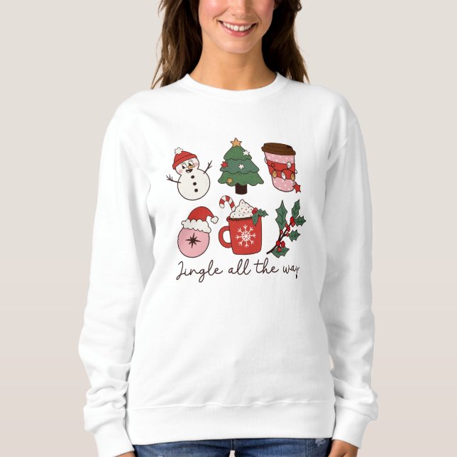 Jingle All The Way Sweatshirt (Vorderseite)