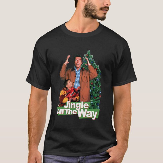 JINGLE ALL THE WAY  THE PROMISED GIFT  Arnold Schw T-Shirt (Vorderseite)