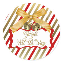 Jingle All Way Round Sticker