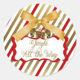 Jingle All Way Round Sticker
