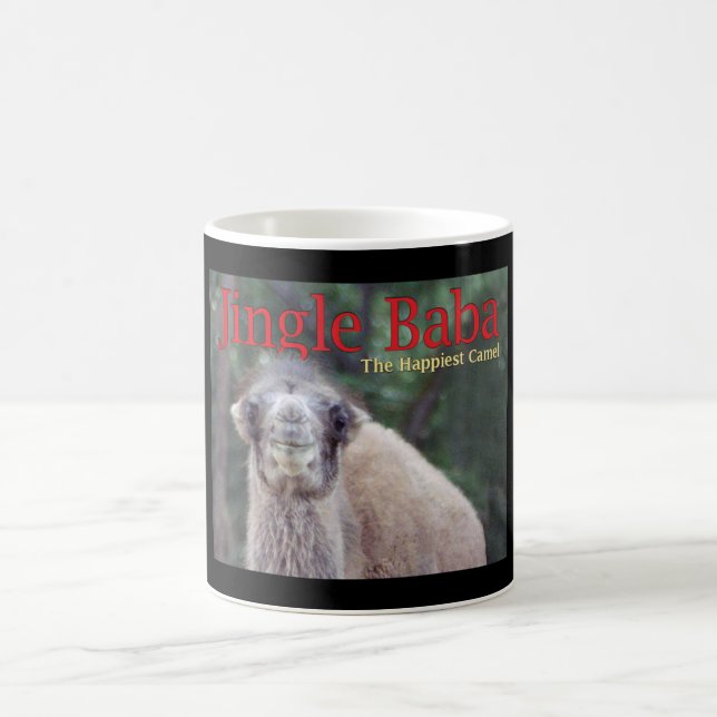 Jingle Baba, die glücklichste Camel Black Kaffeetasse (Mittel)