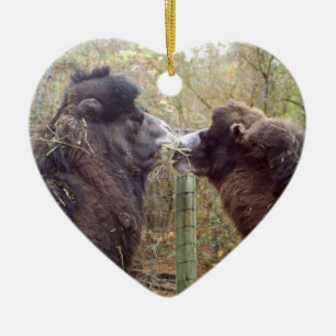 Jingle Baba und Google Mama Keramik Ornament