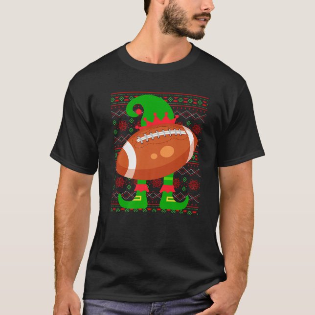 Jingle Ballers Christmas Football Xmas Elf Squad H T-Shirt (Vorderseite)