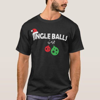 Jingle Balls Christmas - Matching Couple Chestnut T-Shirt