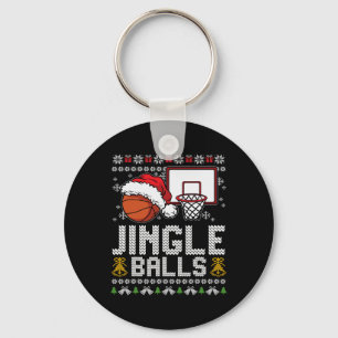 Jingle Balls Ugly Christmas Pajama Cool Sport X-Ma Schlüsselanhänger