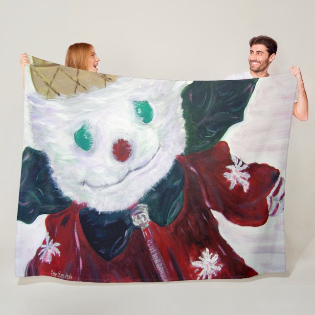 Jingle Bear Fleecedecke (Beispiel)