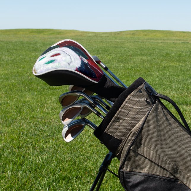 Jingle Bear Golf Headcover (In SItu)