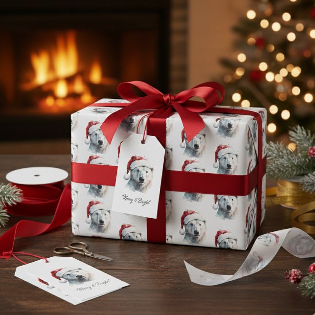 Jingle Bear Joy, individuell Geschenkanhänger (Von Creator hochgeladen)