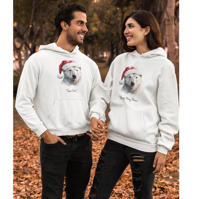 Jingle Bear Joy, individuell  Hoodie (Von Creator hochgeladen)