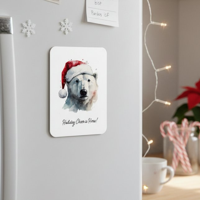 Jingle Bear Joy, individuell Magnet (Von Creator hochgeladen)