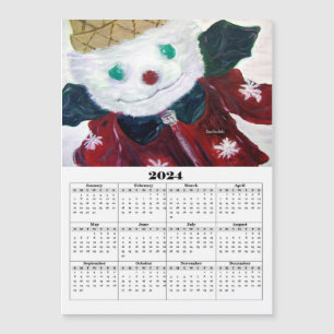 Jingle Bear Magnetkarte