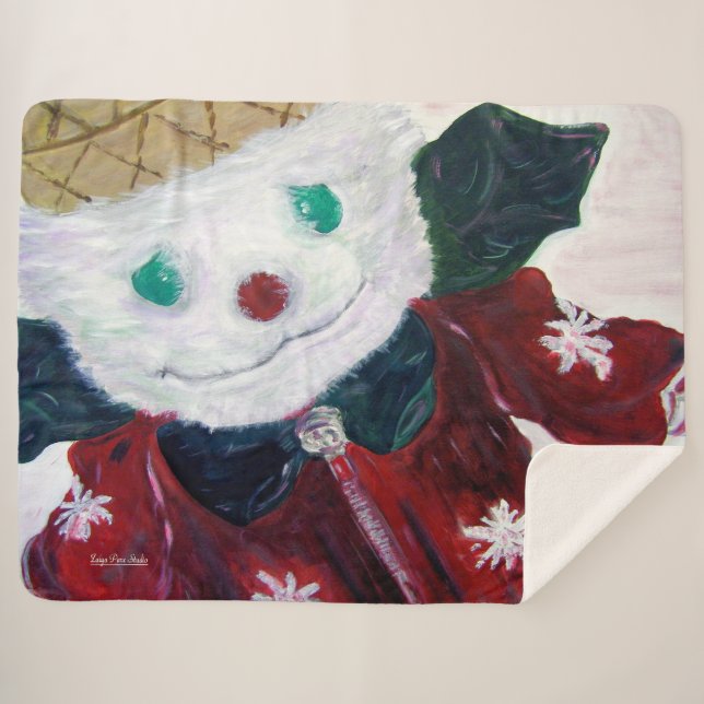 Jingle Bear Sherpadecke (Vorderseite (Horizontal))